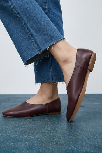 Tre Emme Ballerina Bordeaux Donna - 10