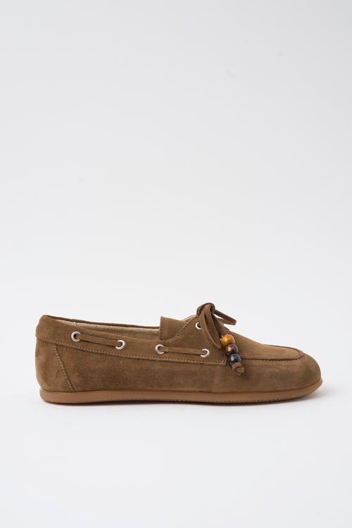 Tre Emme Mocassino Taupe Donna