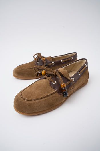 Tre Emme Mocassino Taupe+cioccolato Donna - 6
