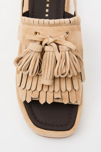 Tre Emme Zeppa Beige Donna - 4
