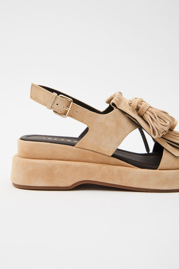 Tre Emme Zeppa Beige Donna - 6