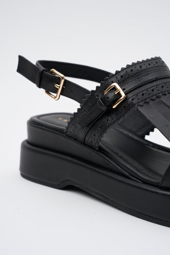 Tre Emme Zeppa Black Donna - 4