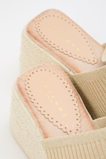 Tre Emme Ciabatta Gold Donna - 4