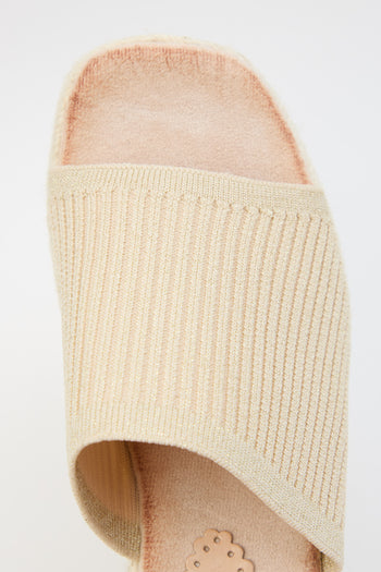 Tre Emme Ciabatta Gold Donna - 5