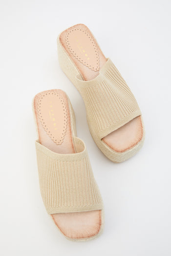 Tre Emme Ciabatta Gold Donna - 6