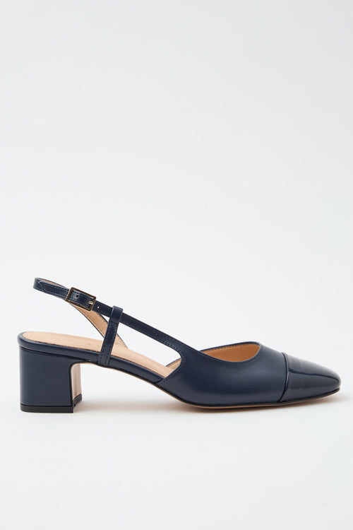 Tre Emme Slingback Blu Donna