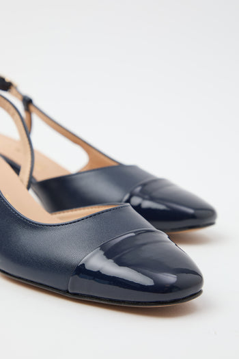 Tre Emme Slingback Blu Donna - 3