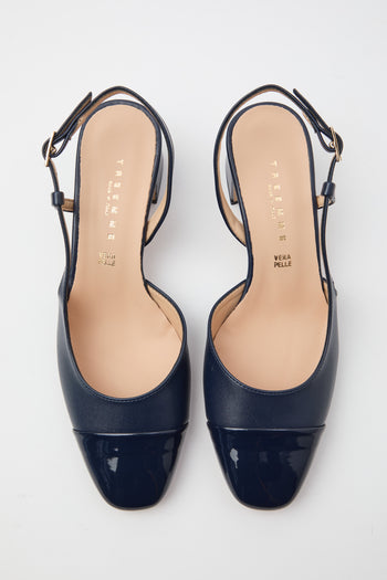 Tre Emme Slingback Blu Donna - 6