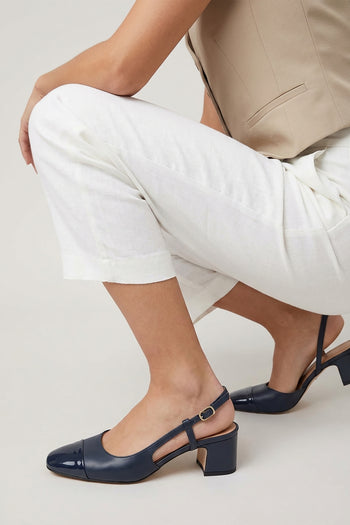 Tre Emme Slingback Blu Donna - 10