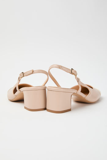 Tre Emme Slingback Burro+nude Donna - 3