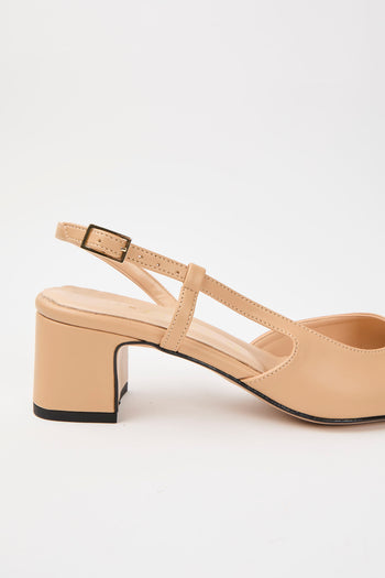 Tre Emme Slingback Nero+naturale Donna - 4