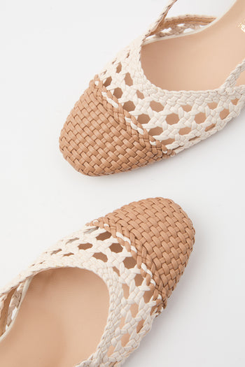 Tre Emme Slingback Naturale+burro Donna - 4