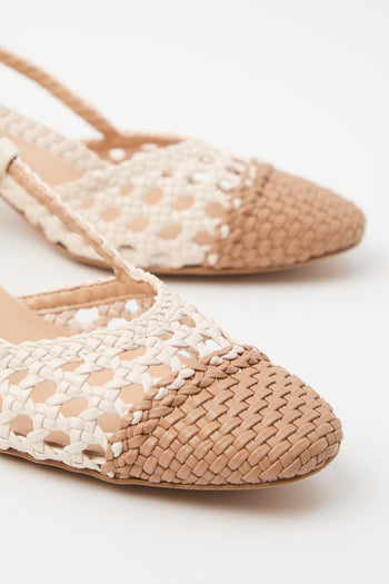 Tre Emme Slingback Naturale+burro Donna - 5