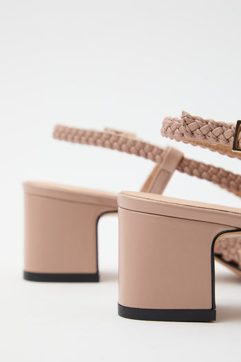 Tre Emme Slingback Nero+nude Donna - 6