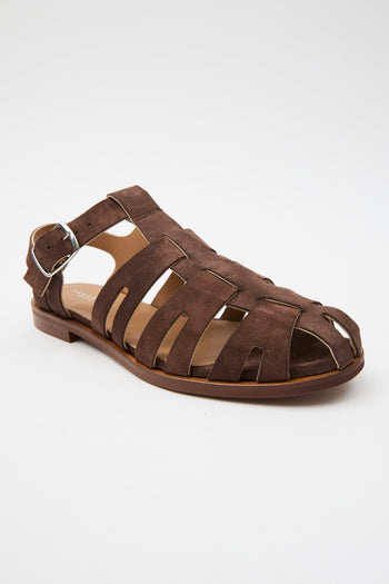 Tre Emme Sandalo Marrone Scuro Donna - 4