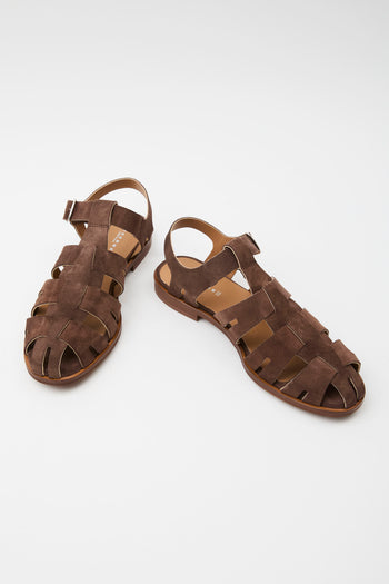 Tre Emme Sandalo Marrone Scuro Donna - 8