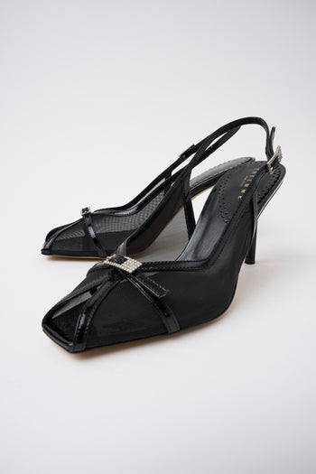 Tre Emme Slingback Black Donna - 6