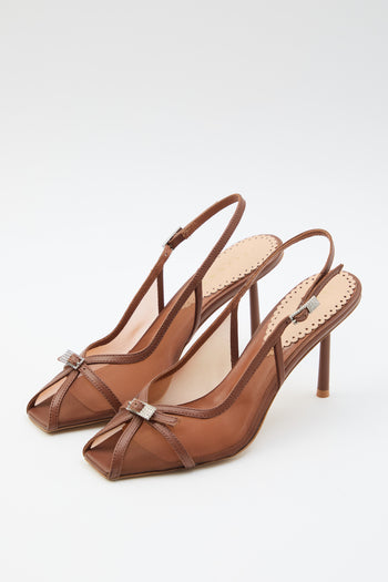 Tre Emme Slingback Camel Donna - 6