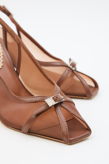 Tre Emme Slingback Camel Donna - 7