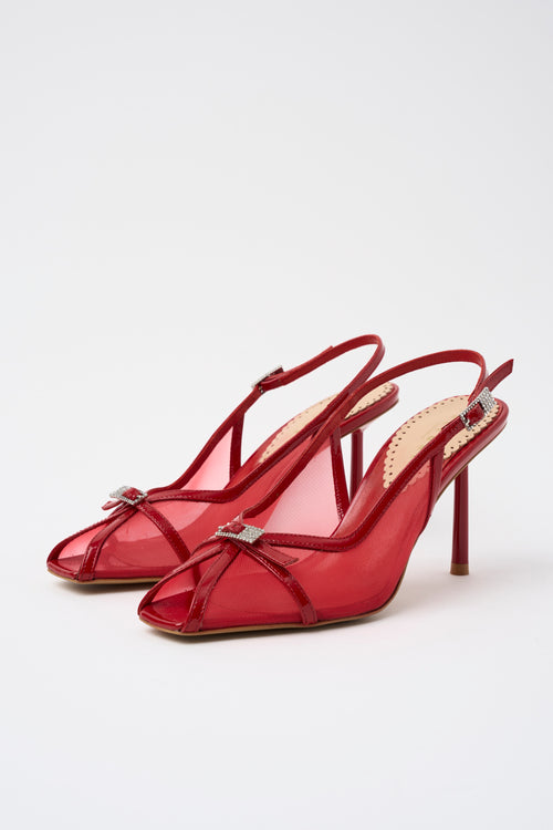 Tre Emme Slingback Red Donna - 1