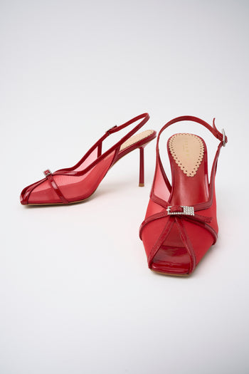 Tre Emme Slingback Red Donna - 5