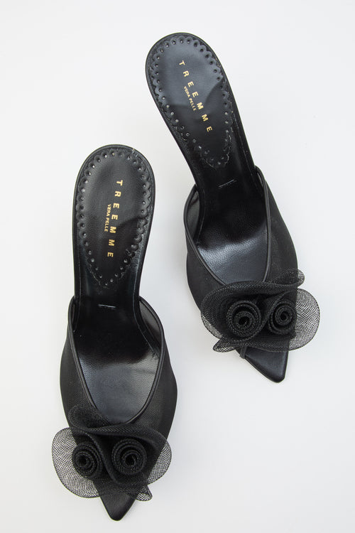Tre Emme Ciabatta Black Donna