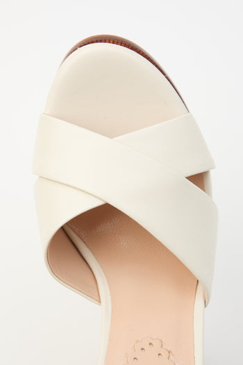 Tre Emme Sandalo Off White Donna - 5