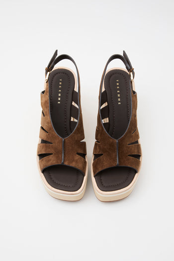 Tre Emme Sandalo Tobacco Donna - 3