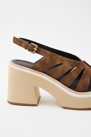 Tre Emme Sandalo Tobacco Donna - 5