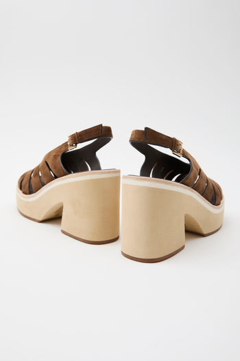 Tre Emme Sandalo Tobacco Donna - 6