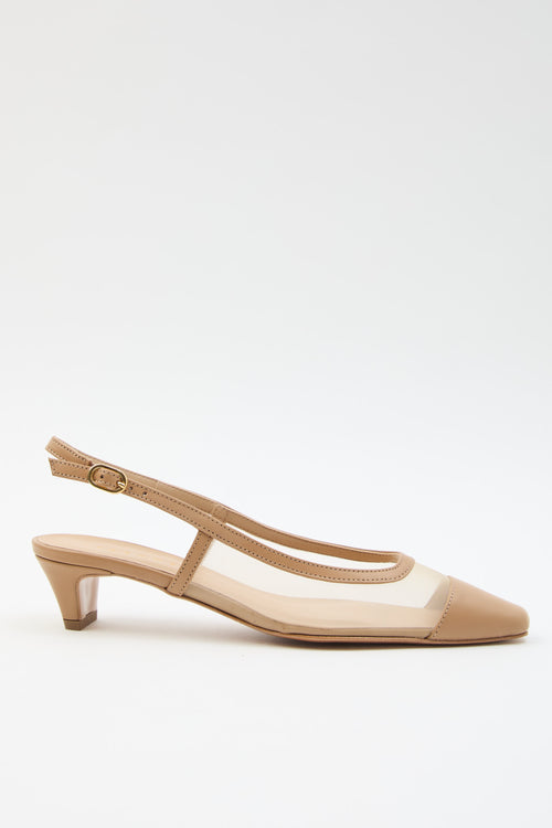 Tre Emme Slingback Camel/camel Donna