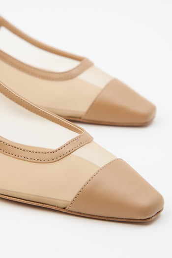 Tre Emme Slingback Camel/camel Donna - 3