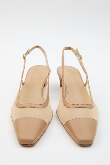 Tre Emme Slingback Camel/camel Donna - 7