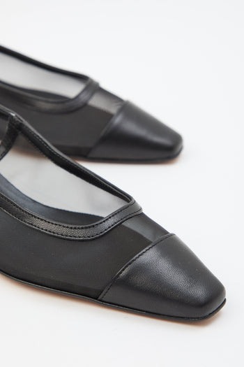 Tre Emme Slingback Nero/nero Donna - 3