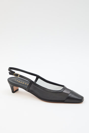 Tre Emme Slingback Nero/nero Donna - 5