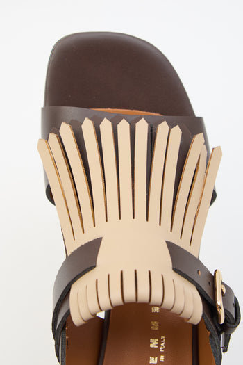Tre Emme Sandalo T.moro+beige Donna - 3