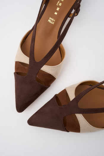 Tre Emme Slingback T.moro/beige Donna - 3