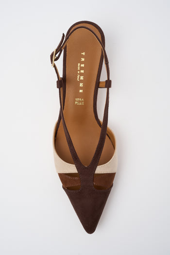 Tre Emme Slingback T.moro/beige Donna - 5