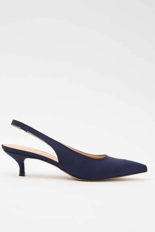 Tre Emme Slingback Blu Donna