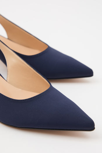 Tre Emme Slingback Blu Donna - 3