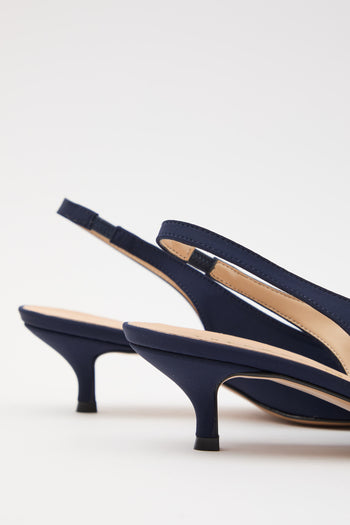Tre Emme Slingback Blu Donna - 5