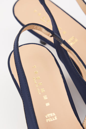 Tre Emme Slingback Blu Donna - 6