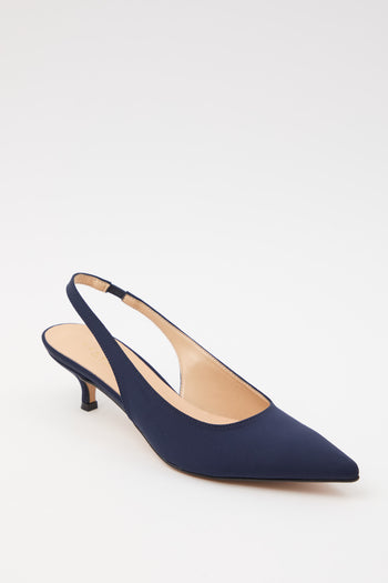 Tre Emme Slingback Blu Donna - 8