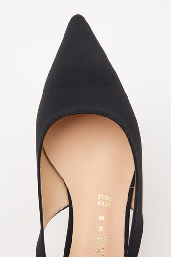 Tre Emme Slingback Nero Donna - 5