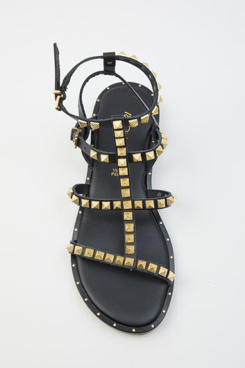 Tre Emme Sandalo Nero Donna - 3