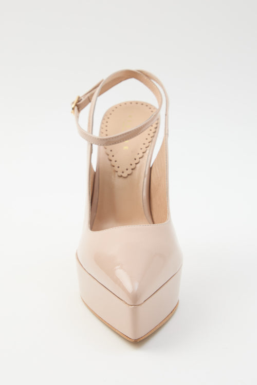 Tre Emme Slingback Nude Donna - 2
