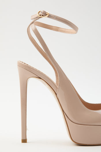 Tre Emme Slingback Nude Donna - 4