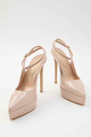 Tre Emme Slingback Nude Donna - 5