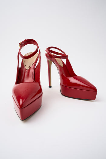 Tre Emme Slingback Red Donna - 5