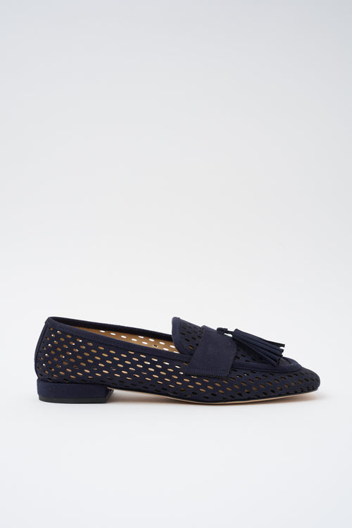 Tre Emme Mocassino Blu Donna